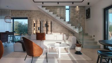 Istra, Poreč, Gedići prekrasna moderna kamena vila 165 m² s bazenom, najam