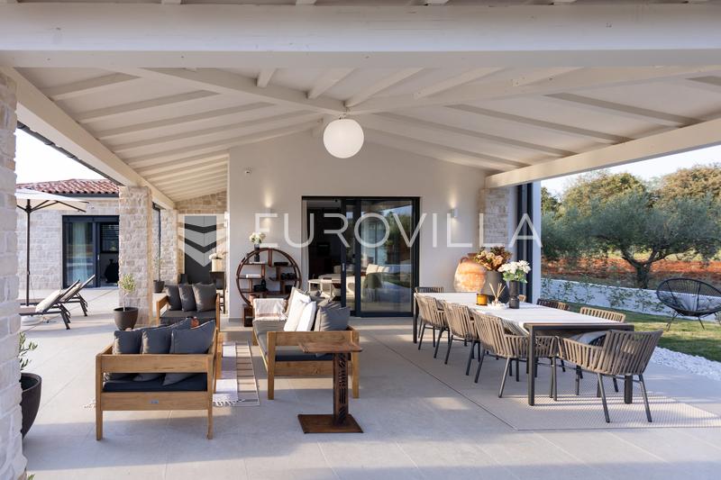 Istra, Poreč, Gedići prekrasna moderna kamena vila 165 m² s bazenom, najam - 19