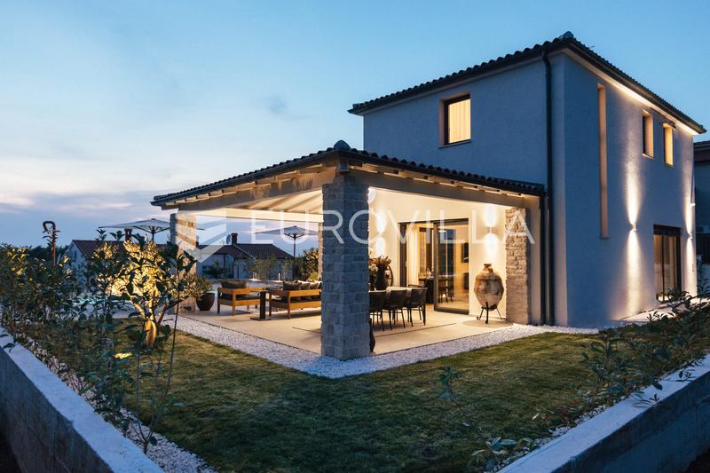 Istra, Poreč, Gedići prekrasna moderna kamena vila 165 m² s bazenom, najam - 31