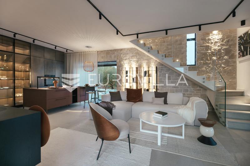 Istra, Poreč, Gedići prekrasna moderna kamena vila 165 m² s bazenom, najam - 44