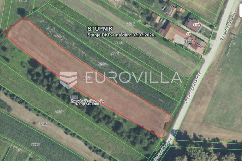 Donji Stupnik, tomt 4.319 m² - 6