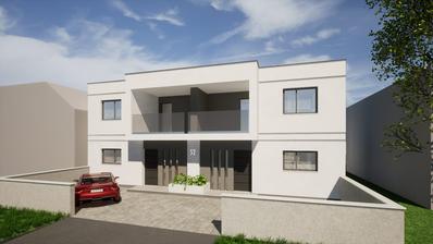 Slavonski Brod, Kolonija, četverosoban dvoetažni stan s vrtom, 162,63 m²