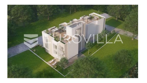 Sveti Petar na Moru, Biograd na moru - 70.86 m² alana sahip, bahçeli dubleks daire S5
