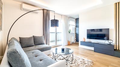 Zagreb, Zapruđe, luksuzan trosoban stan s loggiom i garažom, 59 m²