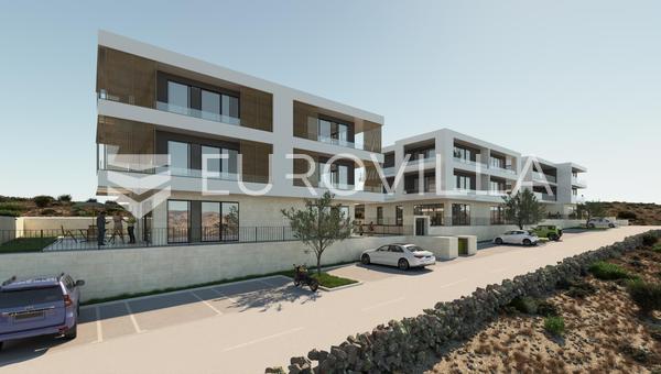 Zadar, Vinjerac, apartamento de dos dormitorios A5, vista al mar, 2ª planta