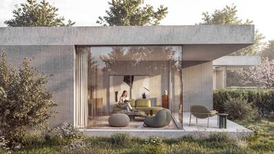 Beli Manastir, Firingerova-projekti - 77 m² huoneisto 150 m² puutarhalla