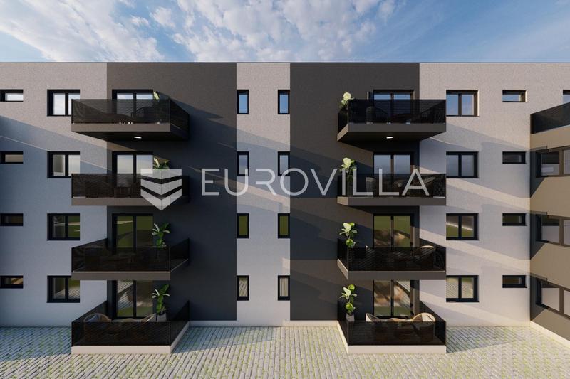 Zagreb, Odra, novogradnja, atraktivan trosoban stan NKP 62 m2