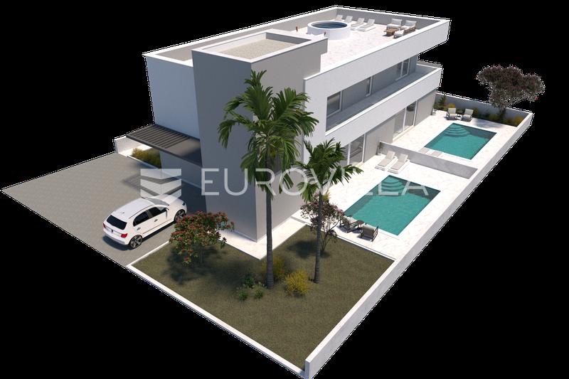 Privlaka, Škrapavac, 109.50 m² Apartment with Swimming Pool, 200 m from the Sea - 1