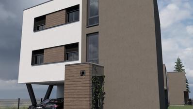 Osijek, Gornji grad, moderan 4 soban stan u urbanoj vili