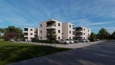 Sibenik, tweekamerappartement op de eerste verdieping met terras, 60,26 m²