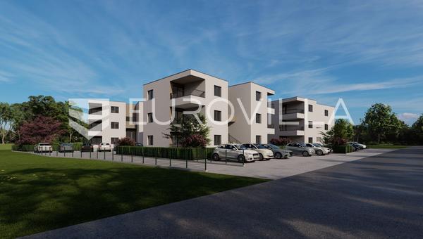 Sibenik, tvårumslägenhet på första våningen med terrass, 60,26 m²