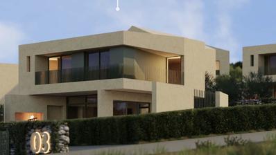 Brač, Sutivan, luksuzna vila s bazenom u modernom kompleksu