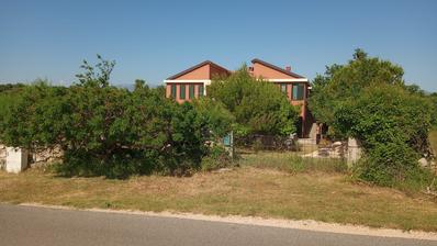Pag, Novalja, dvojna kuća s mediteranskim vrtom blizu mora