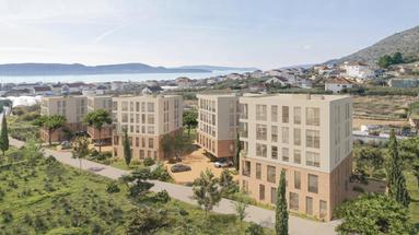 Trogir, Seget Donji, appartement met twee slaapkamers op de derde verdieping, netto bruikbare oppervlakte 90 m² - S6