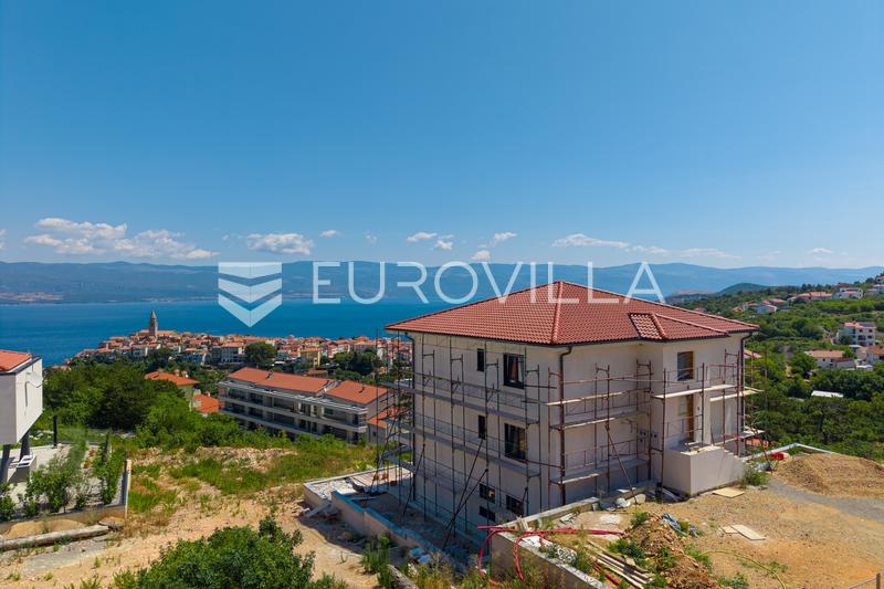 Île de Krk, Vrbnik, appartement moderne avec vue sur la mer, espace studio supplémentaire et jardin - 9