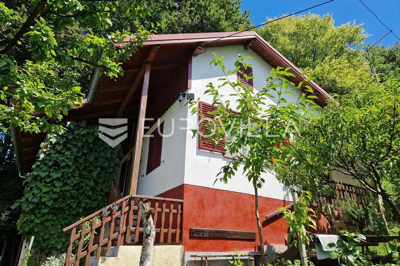 Gornji Kneginec, Varaždin Breg, vikendica s pogledom površine 74 m²