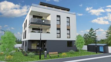 Dugo Selo, egy vonzó 3 szobás lakás terasszal, 68 m², új építésű.