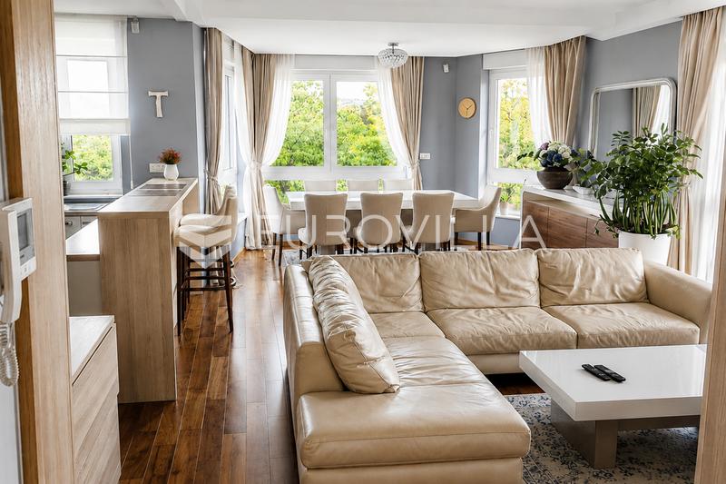 Zagreb, Gornji Bukovac, teraslı, logyalı ve iki otoparklı modern dört odalı daire - 1