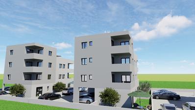 Trogir, jednosoban stan u prizemlju neto korisne površine 44,55 m², S1 Objekt B
