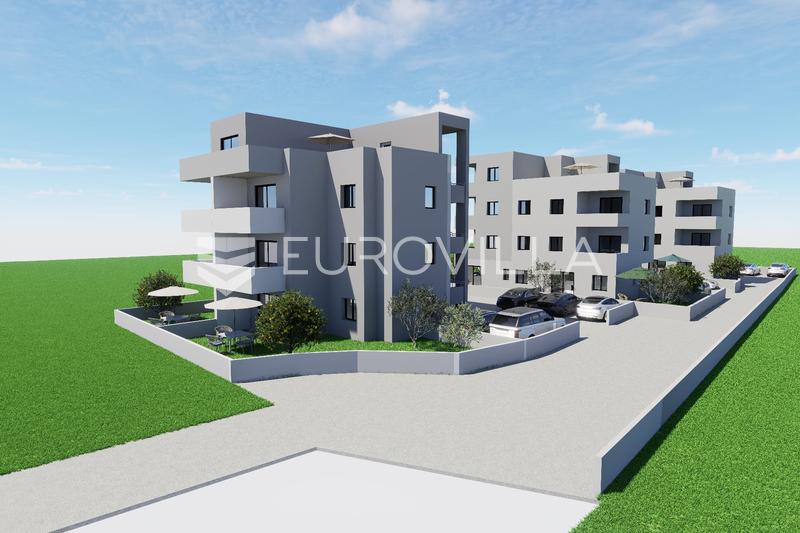 Trogir, one-bedroom apartment on the ground floor with a net usable area of 44.55 m² - S1 Object B