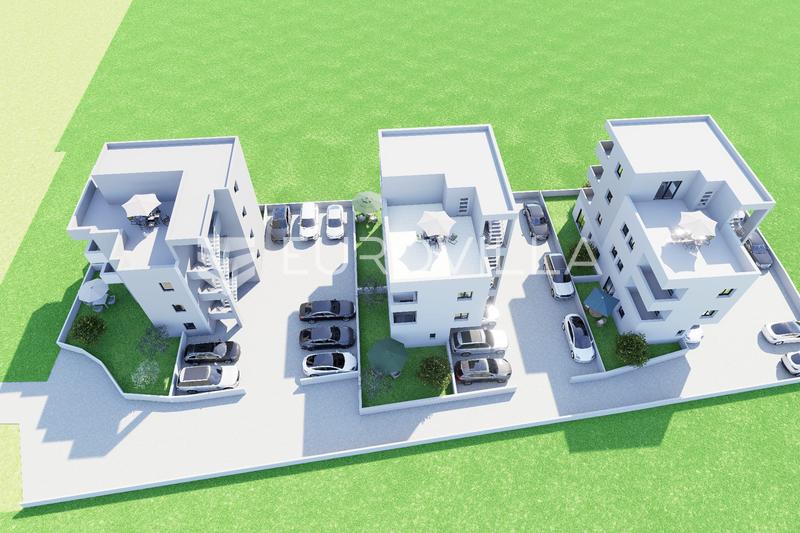 Trogir, one-bedroom apartment on the ground floor with a net usable area of 44.55 m² - S1 Object B