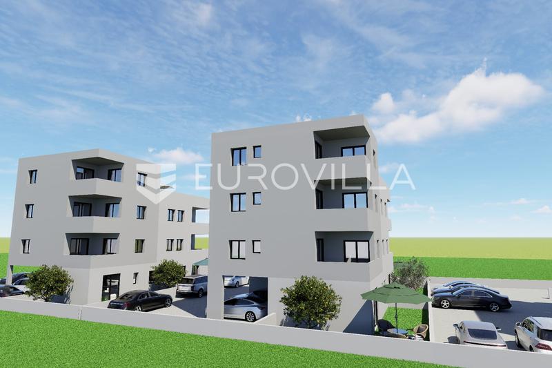 Trogir, one-bedroom apartment on the ground floor with a net usable area of 44.55 m² - S1 Object B