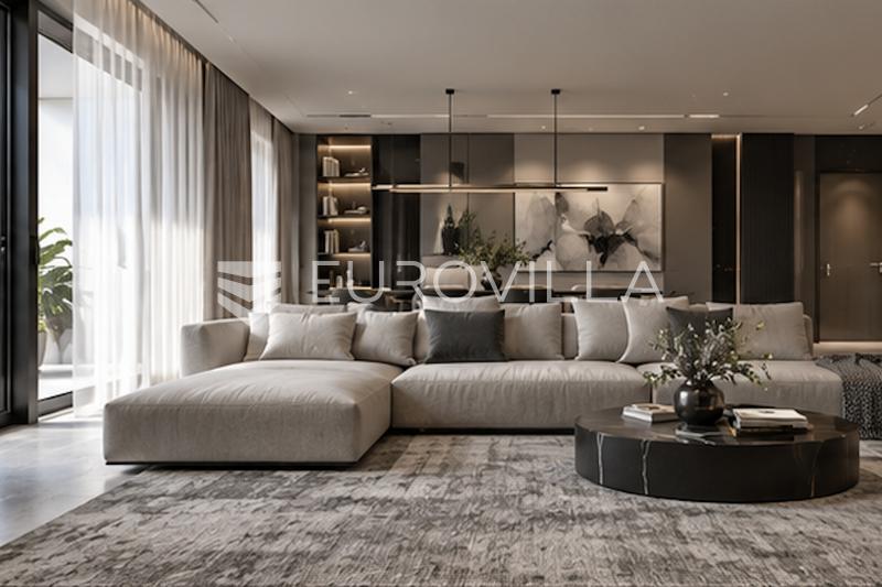 Zagreb, Ilica, NYBYGGERI, luksuriøs treværelses penthouse 113,25 m² - 2