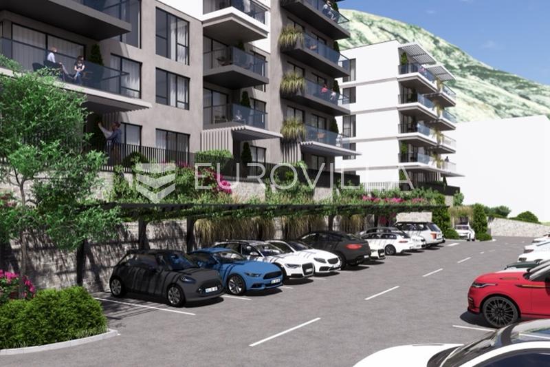 Makarska, panoramik manzaralı yeni binada özel tek yatak odalı daire - 6