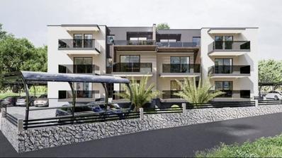 Риека, Подмурвице, Новостройка, трехкомнатная квартира, 58,54 м², вид на море