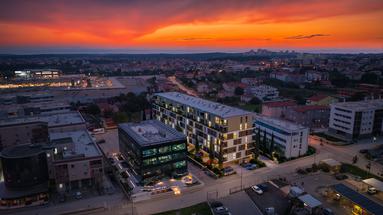 Istria, Pula, moderne leilighetsbygg i sentrum - leilighet i 2. etasje, 55,33 m²