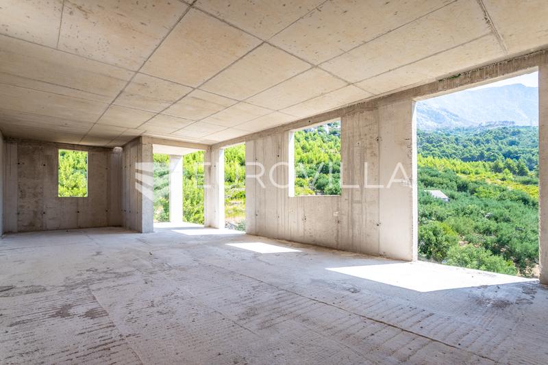 Makarska, Tucepi, penthouse med tre soveværelser og panoramaudsigt over havet - 3