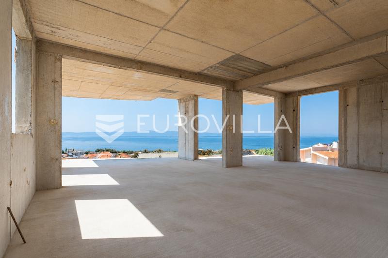 Makarska, Tucepi, penthouse med tre soveværelser og panoramaudsigt over havet - 2