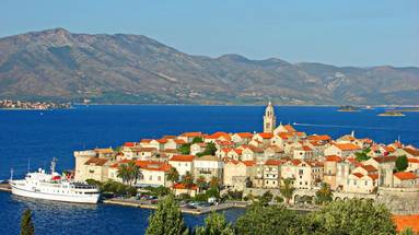 Korčula, kamena kuća u samom centru