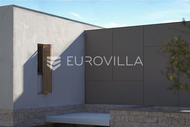 Brac, Supetar - yüzme havuzlu villa için izinli arsa - 13