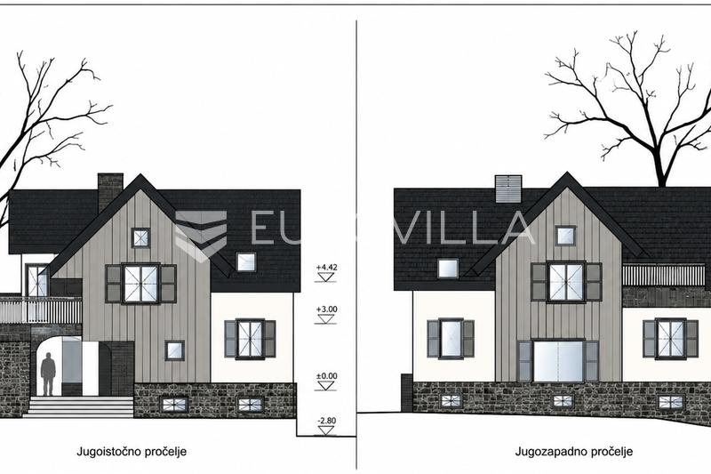 Ravna Gora, nemovitost na pozemku 8 790 m², projekt turistického komplexu se stavebním povolením - 3
