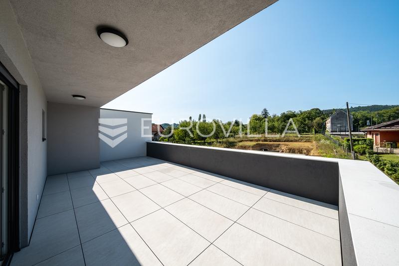 Samobor, Velika Rakovica, moderne Einzimmerwohnung mit geräumigen Terrassen, Garage und Parkplatz - 5