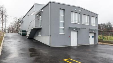 Zelina, 540 m2 produktionshal med 1000 m2 have og frugthave