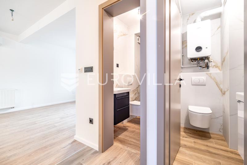 Zagreb, Vukomerec, treroms leilighet (to-roms), kontorlokale i et nytt bygg, 57 m², PARKERING - 5