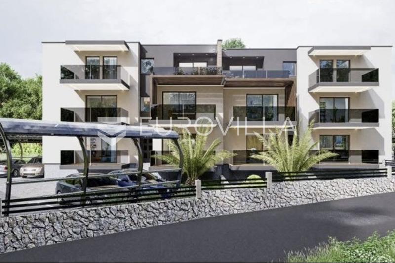 Rijeka, Podmurvice, NEW BUILD, four-bedroom apartment, 114 m², sea view