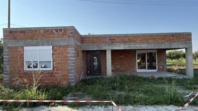 Osijek, Tenja, na prodaju kuća prizemnica (roh-bau), 130 m2 na parceli od 342 m2