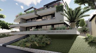 Rijeka, Kozala'da, 85 m2'lik lüks, dört odalı DAİRE, YENİ BİNA
