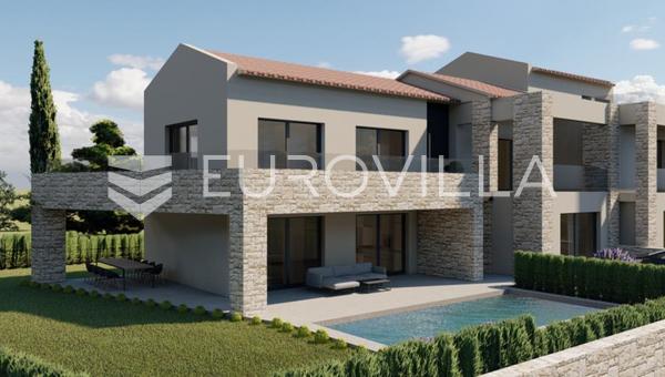 Vizinada, Brig - terreno de construção atraente com alvará de construção válido e fundações