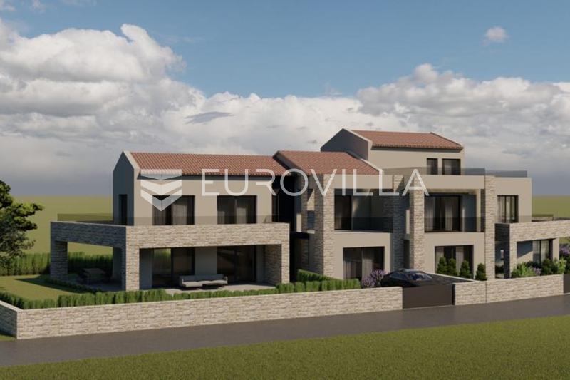 Vižinada, Brig - atraktivno građevinsko zemljište s pravomoćnom građevinskom dozvolom i natemeljima