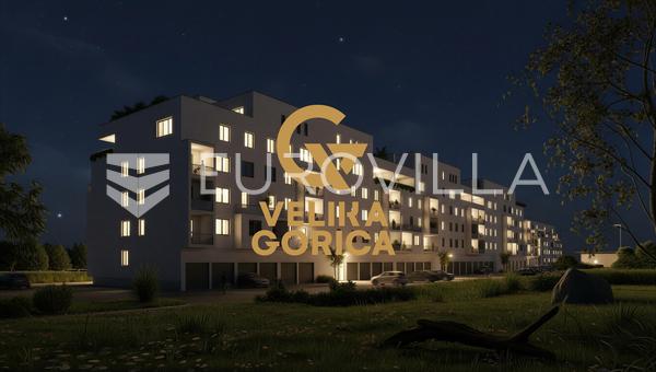 Velika Gorica, modern két hálószobás lakás új építésű házban, 56 m²