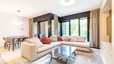 Zagreb, Gold Residence Ribnjak, luksuzan peterosoban stan 165 m², 2 garažna mjesta, NOVOGRADNJA