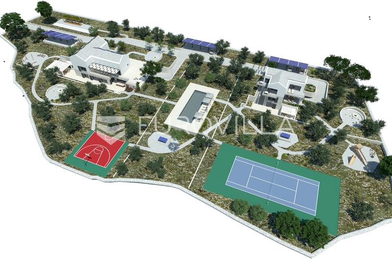 Pucisca, Insel Brac - INVESTITIONS-Baugrundstück 10.436 m² mit Baugenehmigung - 13