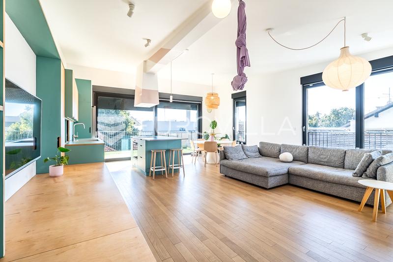 Zagreb, Tresnjevka, penthouse de trois chambres avec parking et terrasse - 3