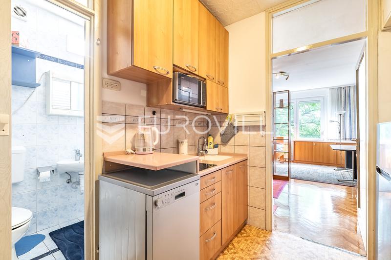Zagreb, Laščina, Dobri dol, apartamento de un dormitorio de 28 m² en la planta baja de un edificio residencial - 3