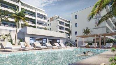 Makarska, moderan dvosoban apartman s prostranom terasom