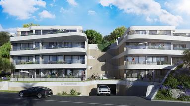 Opatija, Volosko'da, panoramik deniz manzaralı, lüks, iki yatak odalı daire, 100.16 m²